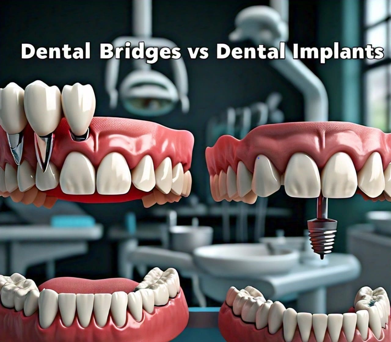 Dental Bridges vs. Dental Implants Which is Right for You